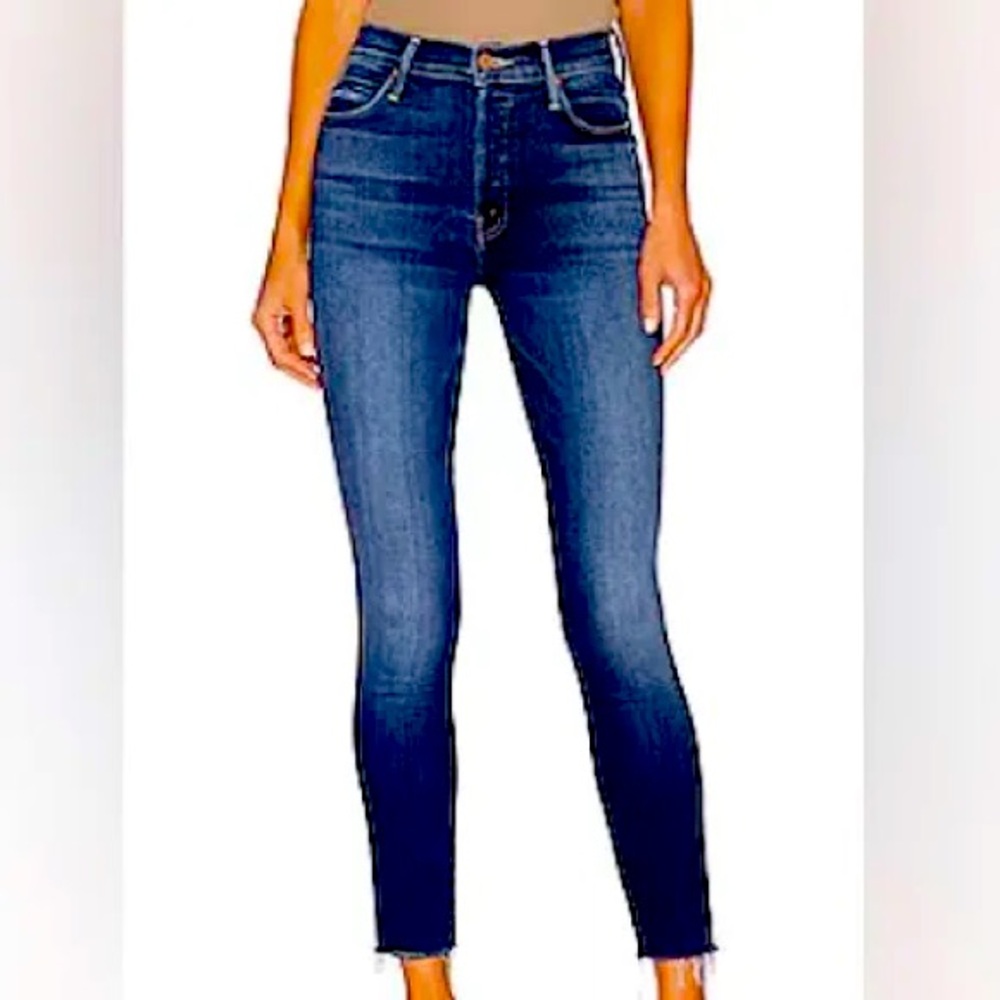 MOTHER jeans The Stunner Ankle Step Fray size 27